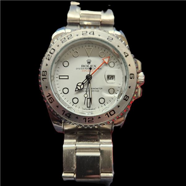 NEW REPLICA ROLEX "EXPLORER II" QUARTZ WATCH