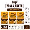 Image 1 : 3 SIIP VEGAN MUSHROOM BROTH