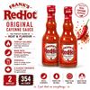 Image 1 : 2 FRANK'S REDHOT ORIGINAL SAUCE 354ML BB 01/27