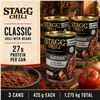 Image 1 : 3 STAGG CHILI WITH BEANS