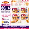 Image 1 : 4 MCCORMICKS MARSHMALLOW CONES 165G BAGS