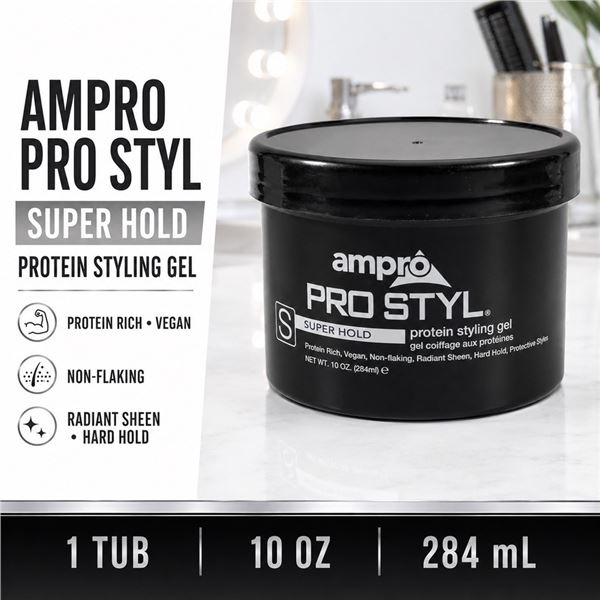 AMPRO PRO STYL SUPER HOLD GEL 284ML