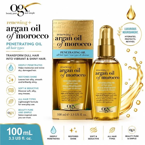 OGX ARGAN OIL OF MOROCCO PENETRATING OIL 100ML