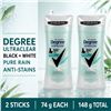 Image 1 : 2 DEGREE ULTRACLEAR BLACK + WHITE PURE RAIN 74G