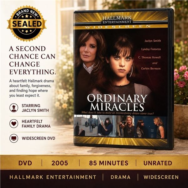 NEW DVD "ORDINARY MIRACLES" HALLMARK 2005