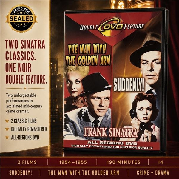 NEW DVD "FRANK SINATRA DOUBLE FEATURE"