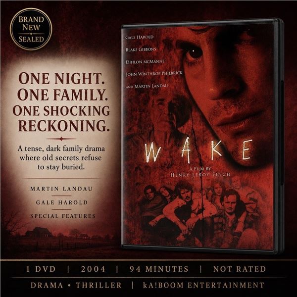 NEW DVD "WAKE" MARTIN LANDAU 2004