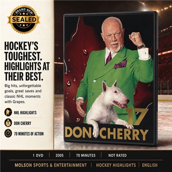 NEW DVD "DON CHERRY" HOCKEY HIGHLIGHTS 2005