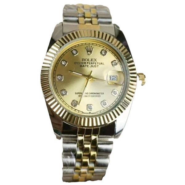 NEW REPLICA ROLEX QUARTZ "DATEJUST" WATCH