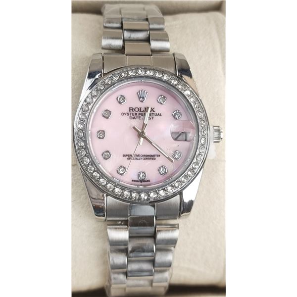 NEW REPLICA ROLEX QUARTZ WOMENS WATCH