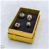 Image 1 : 4 RETIRED PANDORA & SWAROVSKI CHARMS 925 SILVER