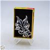 Image 1 : VINTAGE STERLING SILVER FLORAL BROOCH 15.26 GRAMS
