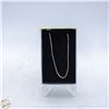 Image 1 : 925 SILVER ITALY CHAIN NECKLACE 2.41 GRAMS 18INCH
