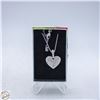 Image 1 : SWAROVSKI HEART PENDANT MAKERS MARK SWAN STAMP