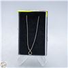 Image 1 : 925 SILVER ITALY CHAIN NECKLACE 2.49G 24" LONG