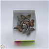 Image 1 : VINTAGE K&T BUTTERFLY MULTICOLOR BROOCH