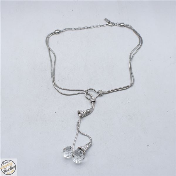 SPOUTNIK BIJOUX Y-SHAPED LARIAT NECKLACE