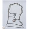 Image 1 : VINTAGE GOLDETTE 5 STANG ITAGLIO GLASS CAMEO