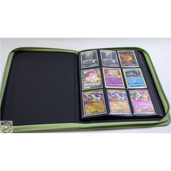 BINDER OF RARE POKEMON, YU-GI-OH & VINTAGE HOCKEY