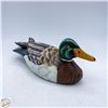 Image 1 : HANDPAINTED SOLID WOOD DUCK DECOY