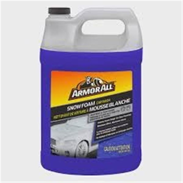 NEW ARMOR ALL SNOW FOAM CAR WASH - 3.78 LITERS