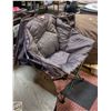 Image 1 : MAC SPORTS PADDED CLUB FOLDING CHAIR - BROWN