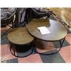 Image 1 : NEW ASSEMBLED 2 PIECE NESTING TABLE SET