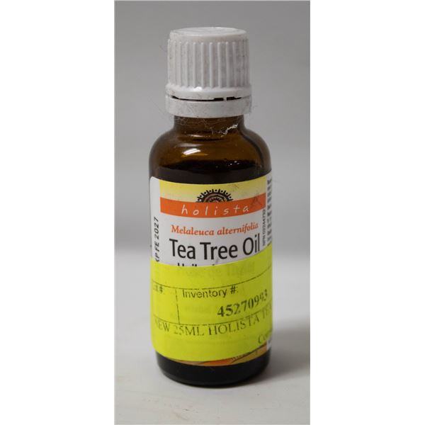 NEW 25ML HOLISTA TEA TREE OIL