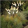 Image 1 : NEW 4 PACK OF AURORA SOLAR FIREFLY OUTDOOR LIGHTS
