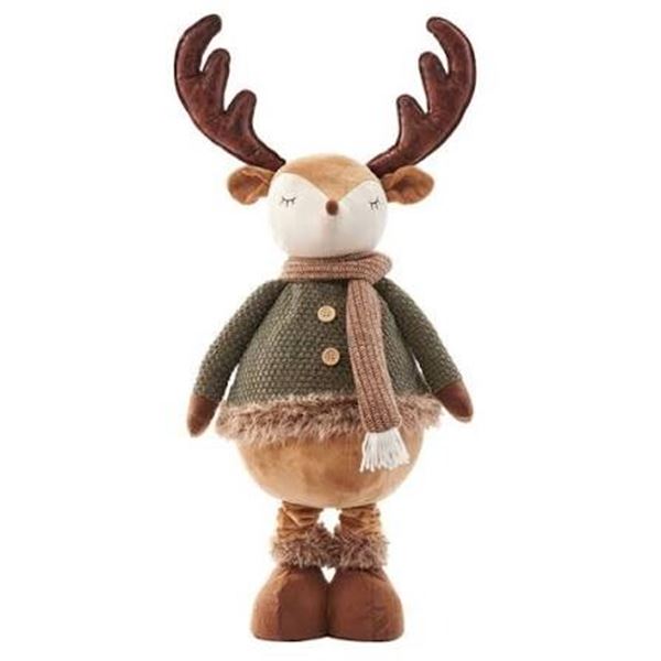 NEW REINDEER DECORATION WITH EXTENDABLE LEGS