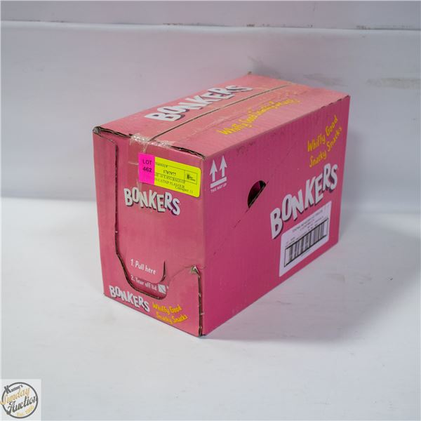 NEW CASE 10 X 85G BAGS OF BONKERS CATNIP FLAVOUR
