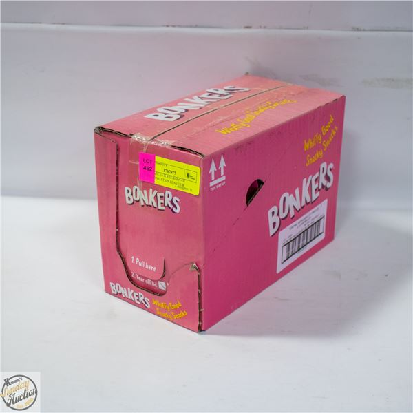 NEW CASE 10 X 85G BAGS OF BONKERS CATNIP FLAVOUR