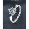 Image 1 : GRA CERTIFIED ROUND BRILLIANT MOISSANITE 925S