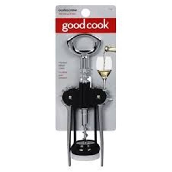 GOOD COOK METAL PULL DOWN CORKSCREW