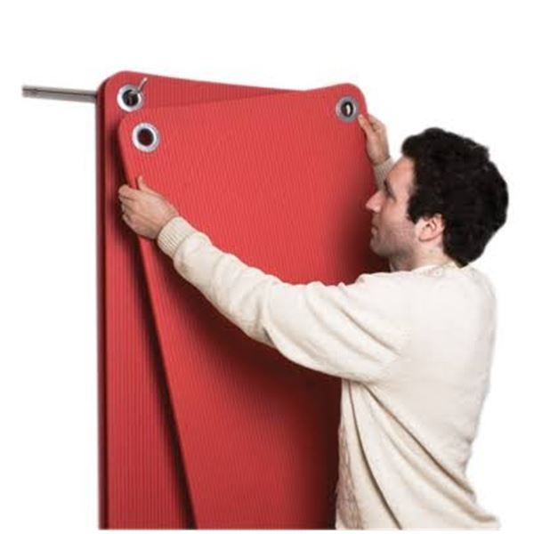 NEW FABRICATION CANDO FOAM SUP-R MARS MAT - RED