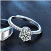 Image 3 : 1 CT GRA CERTIFIED ROUND BRILLIANT MOISSANITE