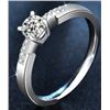 Image 1 : GRA CERTIFIED ROUND BRILLIANT MOISSANITE 925S