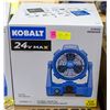 Image 1 : BRAND NEW KOBALT 24-V MAX CORDLESS JOBSITE FAN