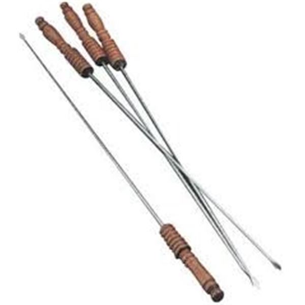 NEW METALTEX 4PK BARBECUE SKEWERS