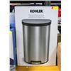 Image 1 : KOHLER STAINLESS STEEL STEP TRASH CAN - 45L