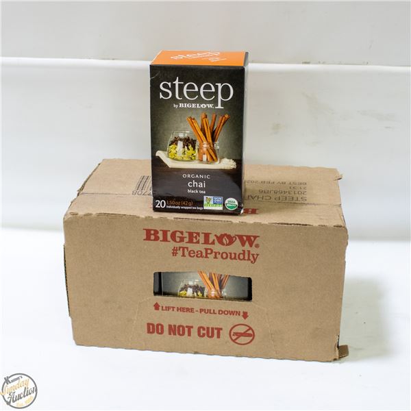 CASE OF 6 BOXES OF BIGELOW ORGANIZATION C THAI