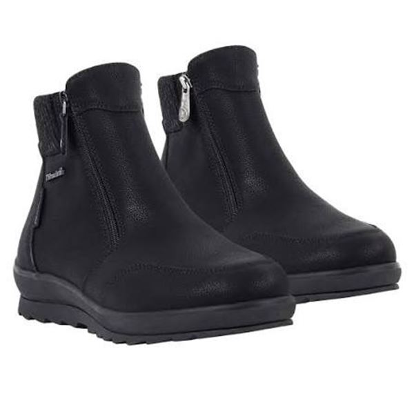 NEW BLONDO SPORT WOMENS ZIP-UP BOOTS BLACK SIZE 9