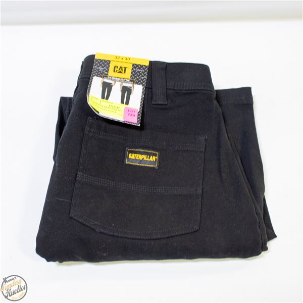 NEW CAT MENS UTILITY PANTS 32 X 30 W/ FLEX WAIST