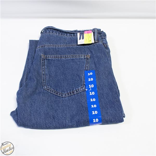 NEW WOMENS SZ 10 BUFFALO BREE JEANS ( WIDE LEG )