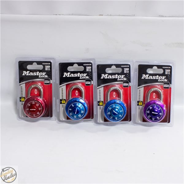 SEALED 4 MASTER LOCK COMBINATION
