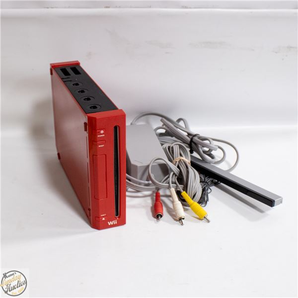 NINTENDO WII RED 2006
