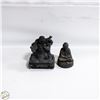 Image 1 : VINTAGE 2 CLAY INCENSE BURNERS