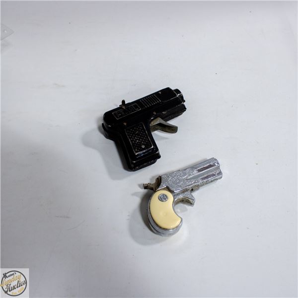VINTAGE 2 TOY CAP GUNS DYNA-MITE
