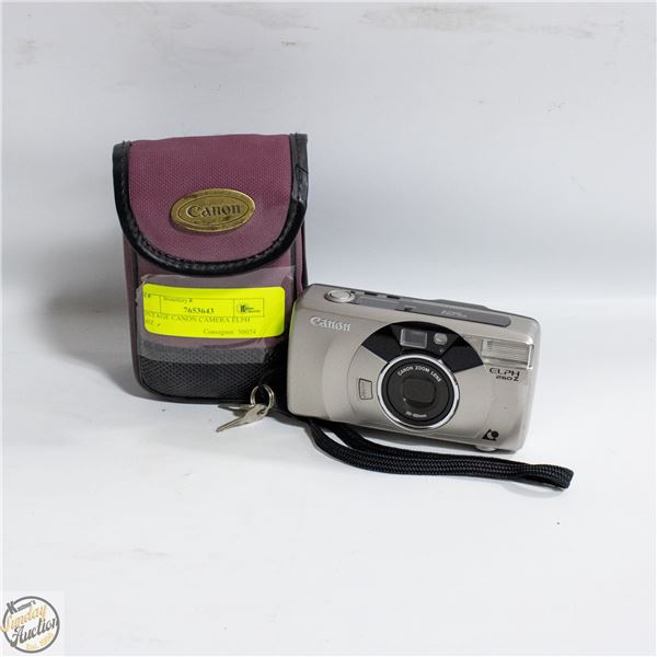 VINTAGE CANON CAMERA ELPH 260Z