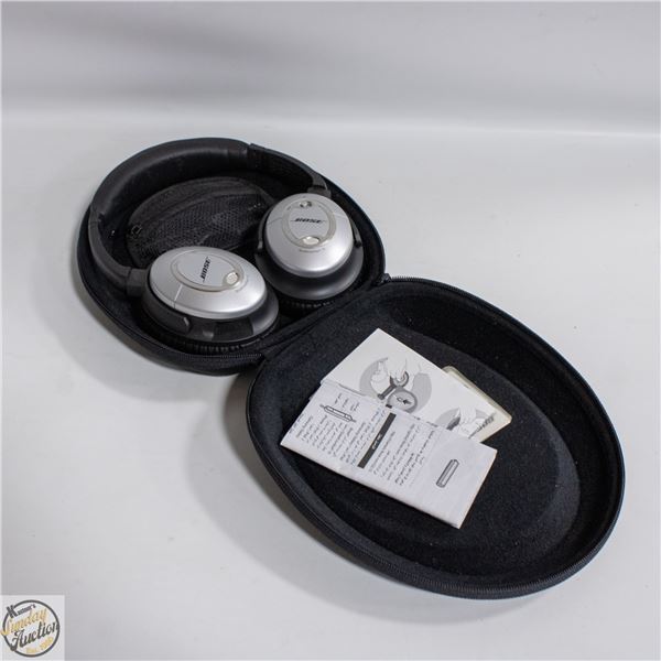 BOSE HEADPHONES IN CASE
